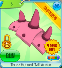 Animal jam 3 horned armor pictures