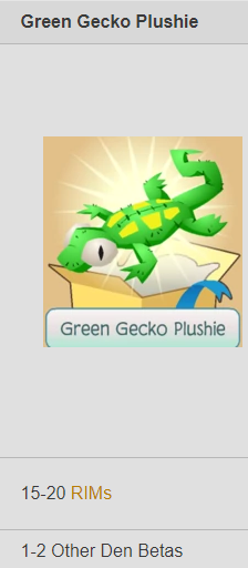 animal jam gecko plushie