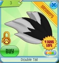Animal Jam Double Tail Worth