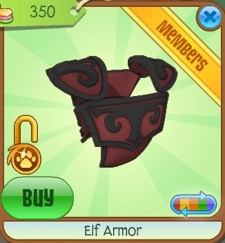 Elf Armor | Animal Jam Item Worth Wiki | Fandom