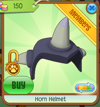 animal jam rhino helmet