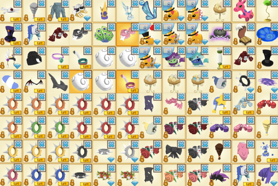 animal jam items