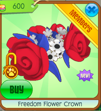 animal jam flower crown