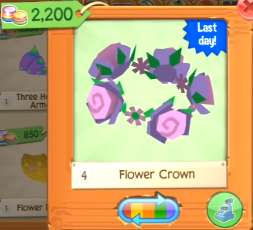 animal jam flower crown