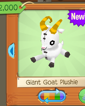 giant goat stuffed animal