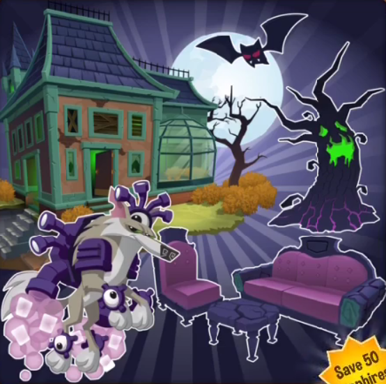 animal jam night of the phantoms