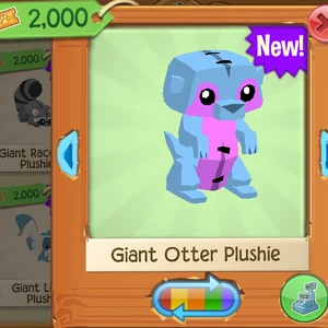 giant otter plush