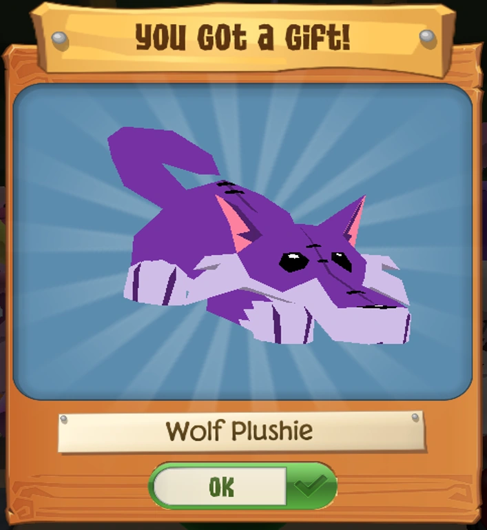 animal jam wolf plush