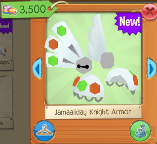 Jamaaliday Knight Armor | Play Wild Wiki | Fandom