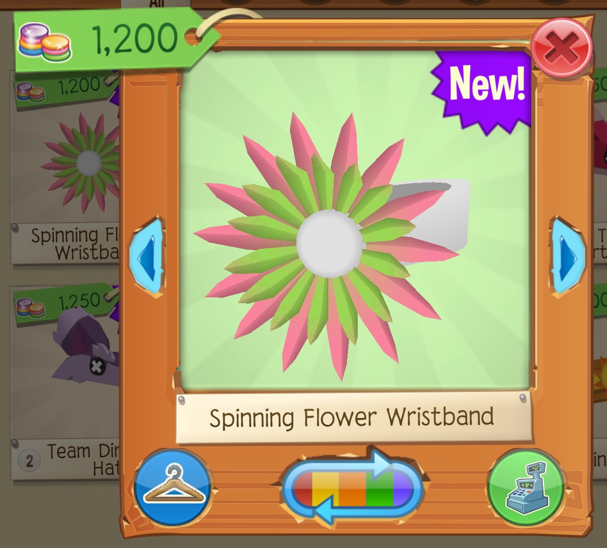 flower wristband