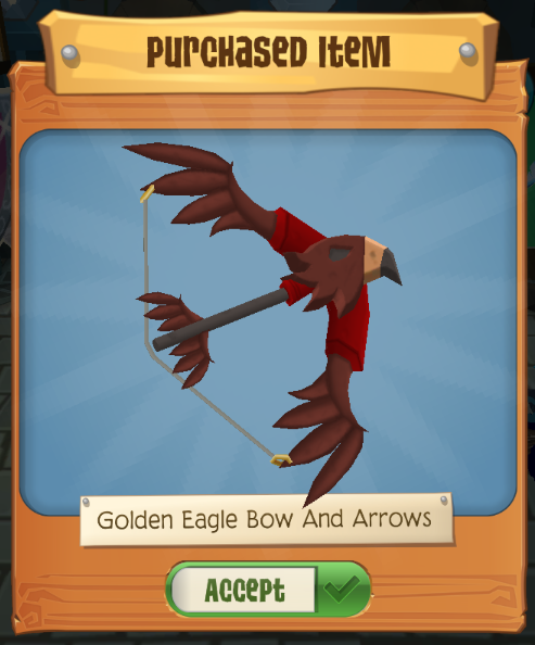 Golden Eagle Bow And Arrows Play Wild Wiki Fandom