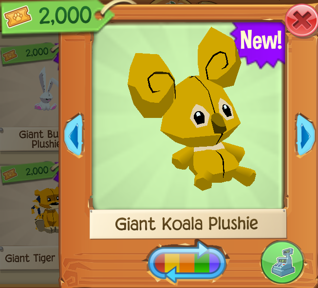 giant koala plushie aj