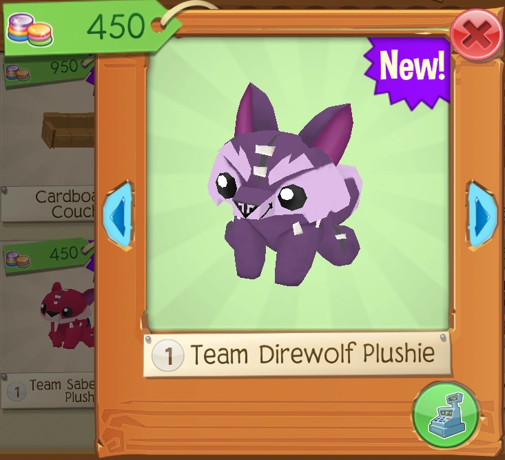 Rare Team Direwolf Plushie Play Wild Wiki FANDOM powered by Wikia
