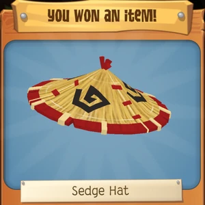 sedge hat