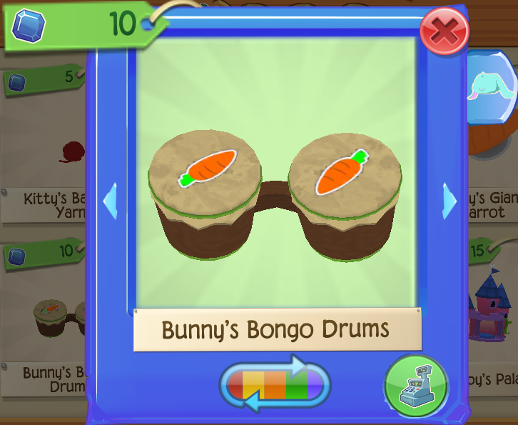 bongo drums animal jam