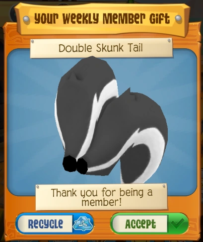 Double Skunk Tail | Play Wild Wiki | Fandom