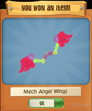 animal jam mech angel wings
