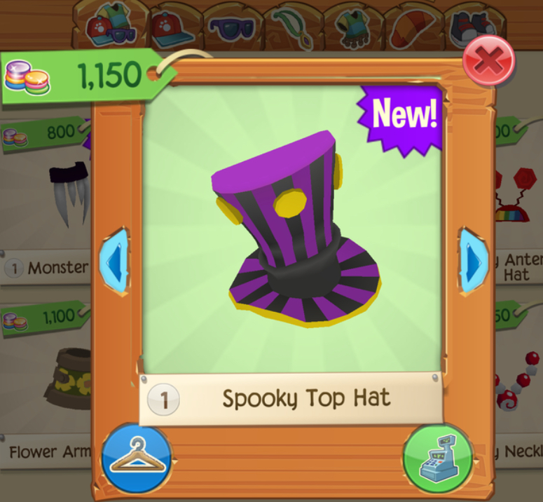 Rare Spooky Top Hat Play Wild Wiki Fandom