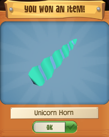 Animal jam unicorn horn