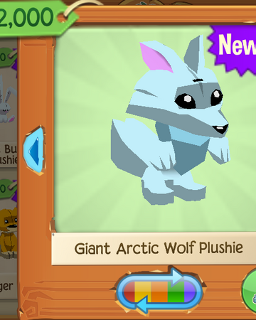 arctic wolf plushie aj