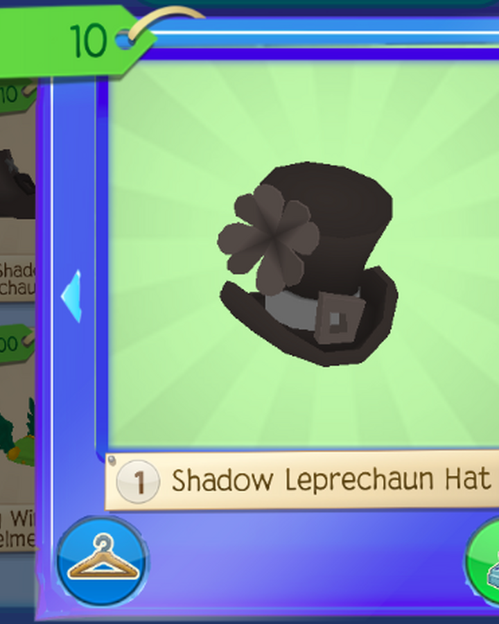 Shadow Leprechaun Hat Play Wild Wiki Fandom - shadow head roblox hat