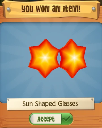 sun shaped glasses