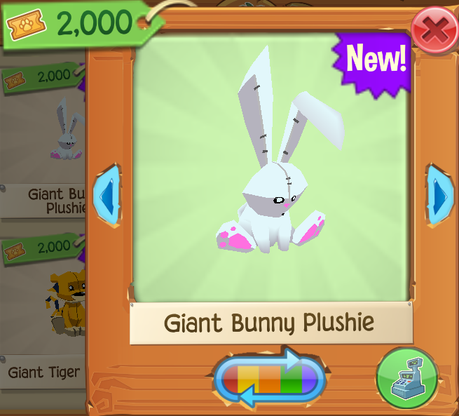 animal jam bunny plushie