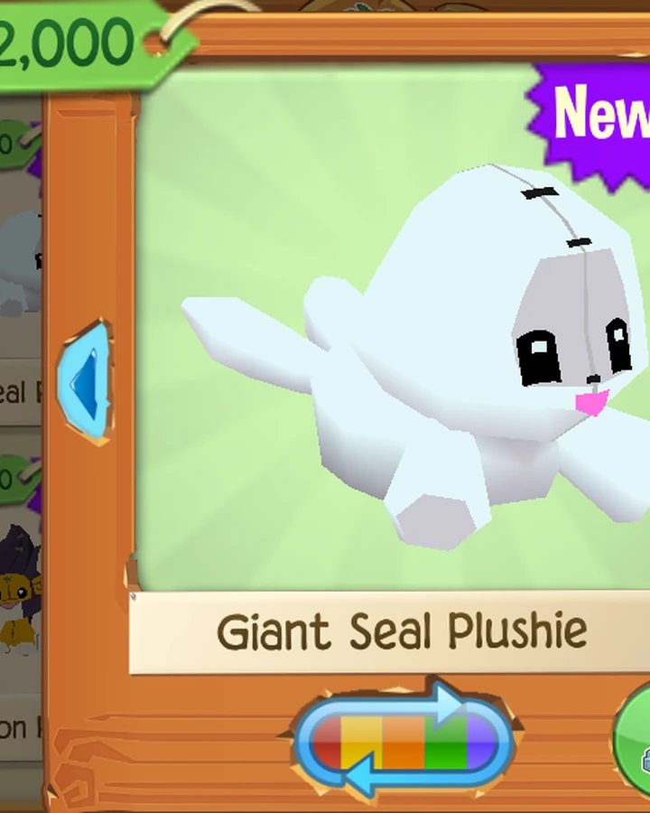 giant seal plushie