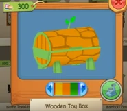 animal jam wooden toy box