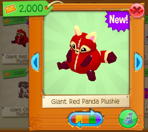 giant panda plushie