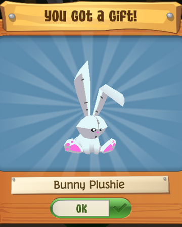 animal jam bunny plushie