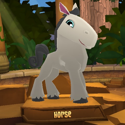 animal jam dark horse