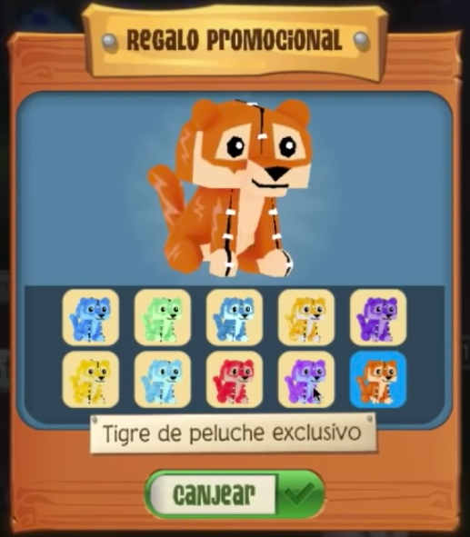 Redeem Roblox Promotions Codes 2018 Animal Jam Exclusive Tiger Plushie Play Wild Wiki Fandom