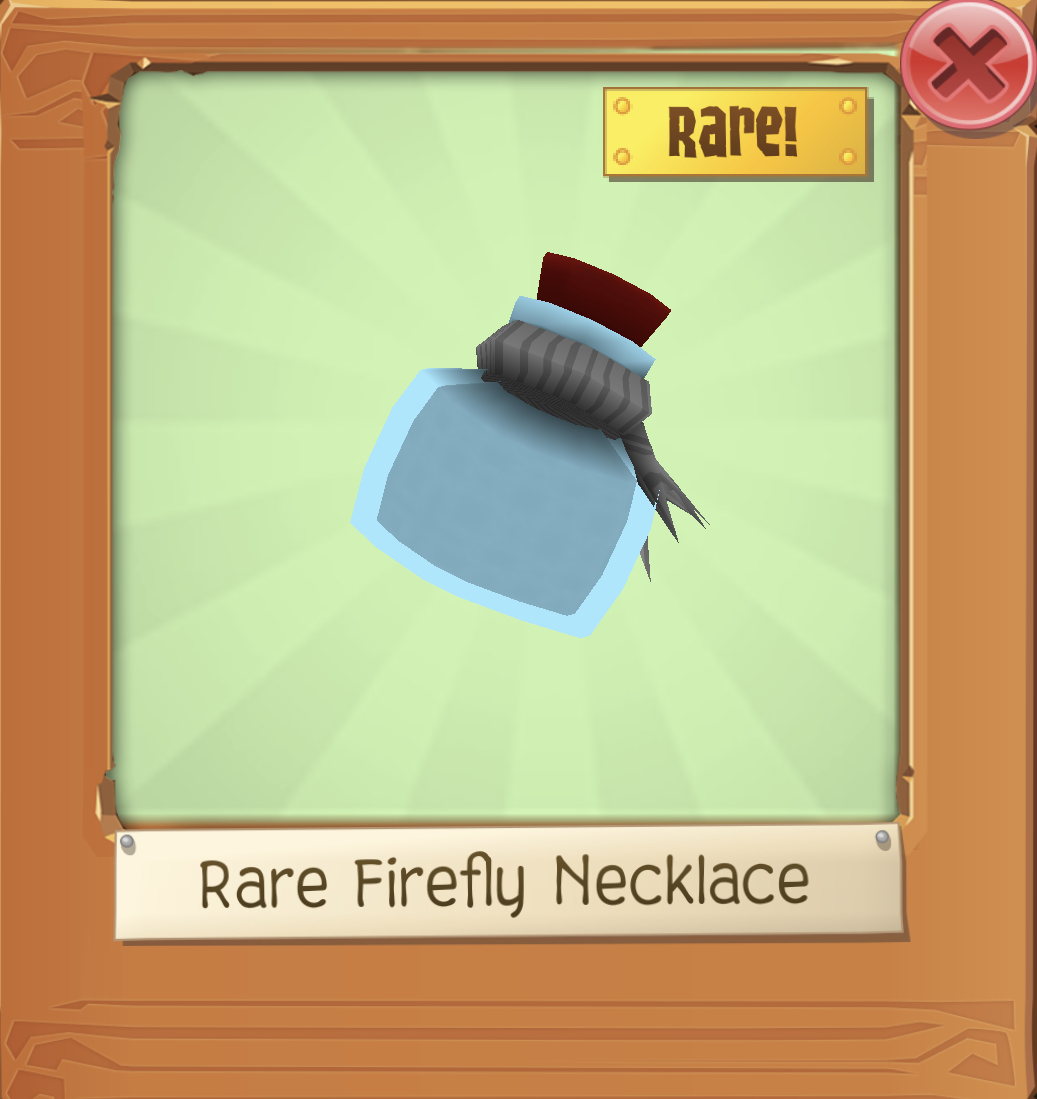 Rare Firefly Necklace | Ajpw Glitched, Hacked, Unreleased And Unknown