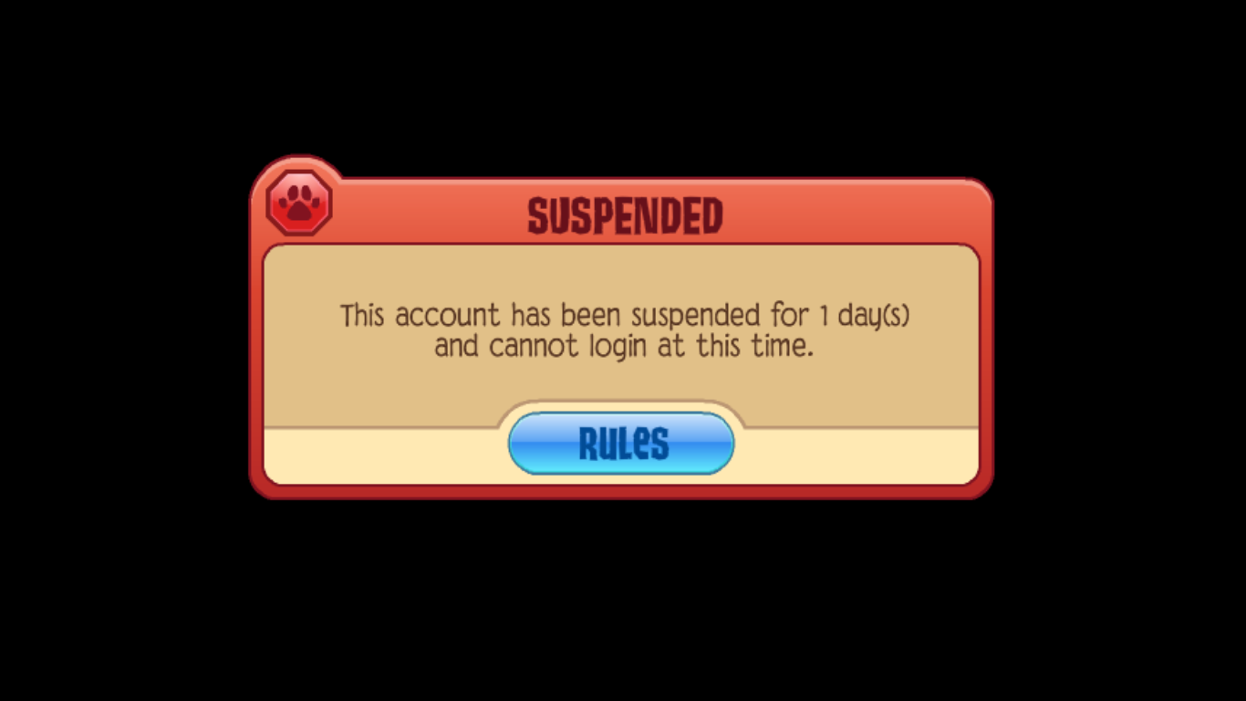 Has been suspended