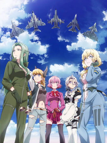 Wallpaper Dai 3 Hikou Shoujotai Third Girls Fighter Wing The Ak Wiki For Free