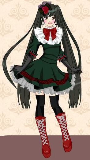 Anime Gothic Dress Up Game Games - Play Free Anime Gothic ...