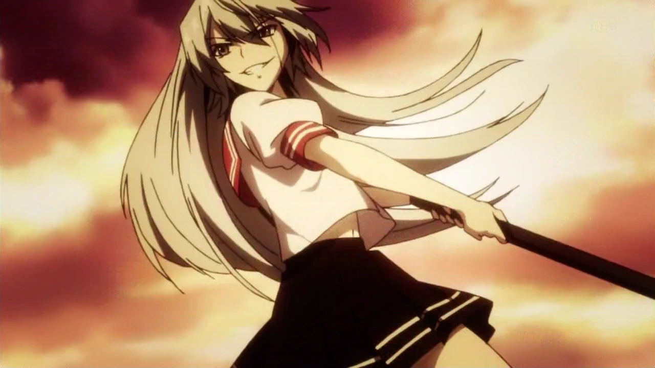 Image - Shinya with her hammer opening.png | Akuma no Riddle Wiki ...
