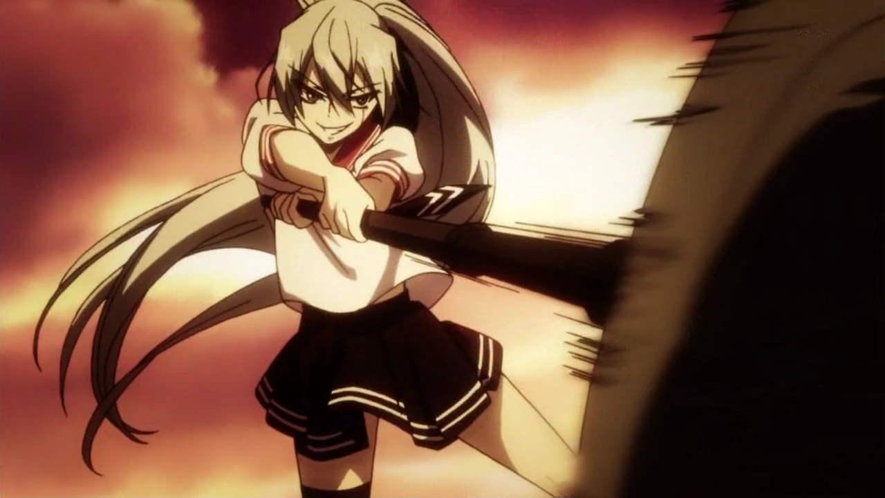 Image - Shinya with her hammer02 opening.png | Akuma no Riddle Wiki ...