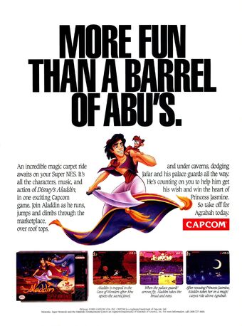 Aladdin Video Game Aladdin Wiki Fandom
