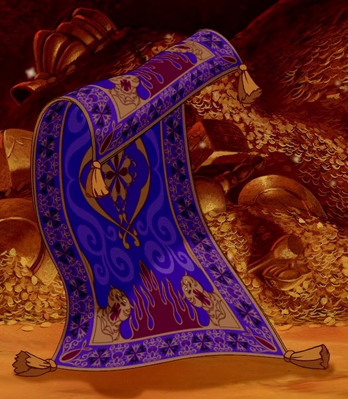 aladdin magic carpet rug