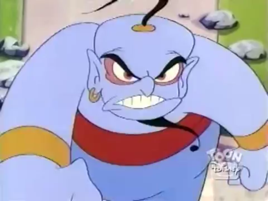 genie anger aladdin wiki fandom