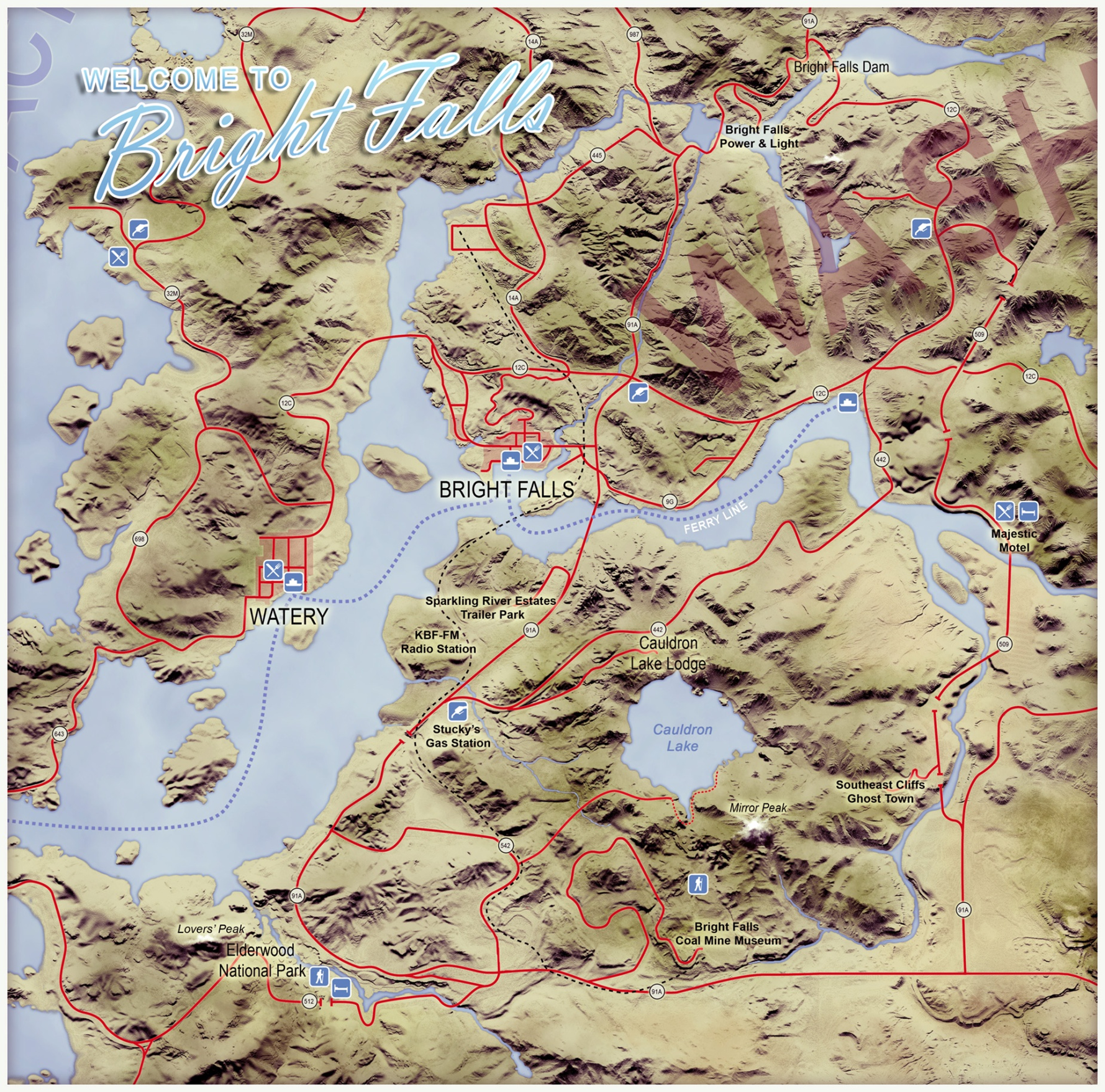Bright Falls | Alan Wake Wiki | FANDOM powered by Wikia