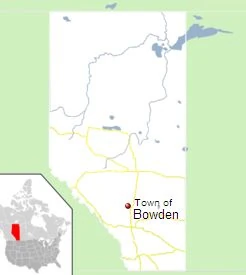 Image Bowdenmap.jpg Alberta FANDOM powered by Wikia