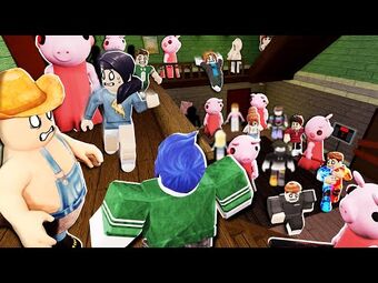 Roblox Piggy But With 100 Players Albertsstuff Wiki Fandom - the albertflamingo roblox game albertsstuff wiki fandom