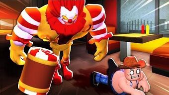 Ronald Playing Roblox