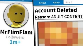 My Roblox Account Is Permanently Deleted Albertsstuff Wiki Fandom - deleted roblox