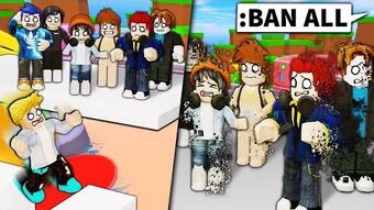 I Use Roblox Admin To Ban Everyone If This Noob Can T Do The Obby