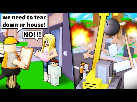 Roblox Admin Construction Worker Destroys Noob S Houses