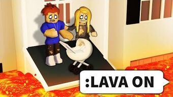 I Used Roblox Admin To Make Lava Rise Albertsstuff Wiki Fandom